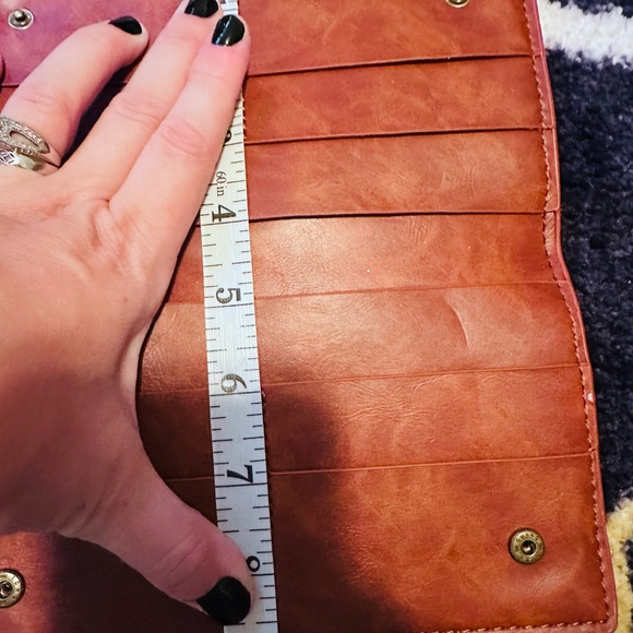 Western tote bag with matching wallet - Picture 9 of 11